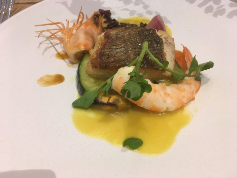 結婚式の魚料理