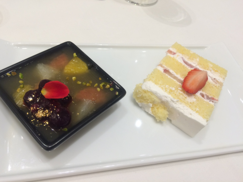 ブライダルフェアのデザート