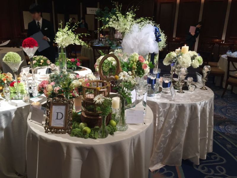 ブライダルフェアのメイン会場