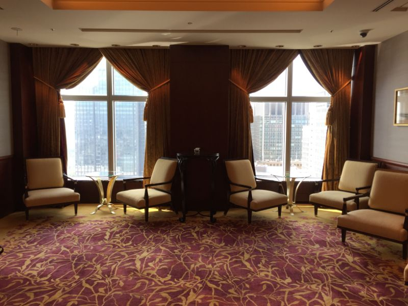 結婚式の待合ルーム