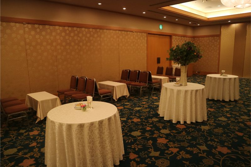 結婚式の待合ルーム