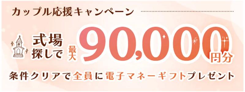 マイナビウエディングの式場探しキャンペーン